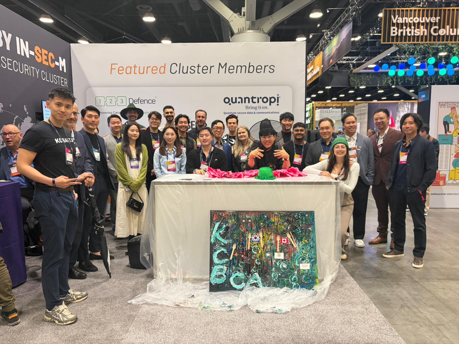 KCBCA members at Web Summit Vancouver 2026